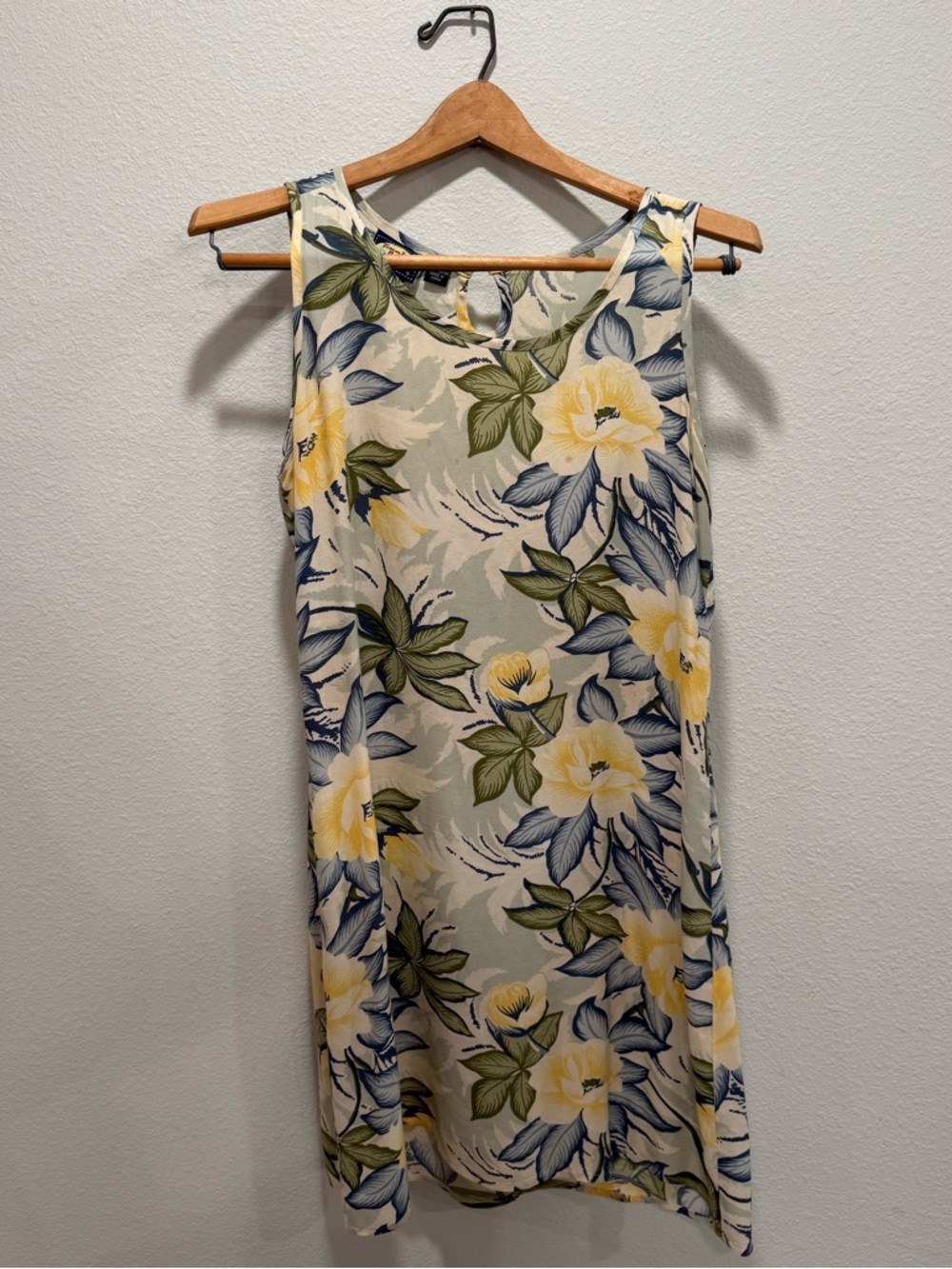 Tommy Bahama Vintage Hawaiian Floral Mini Dress Size S